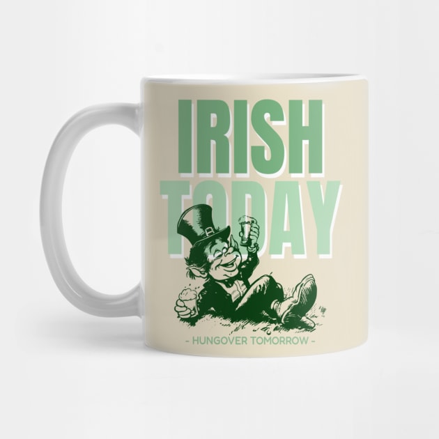 leprechaun st paddy by Tip Top Tee's